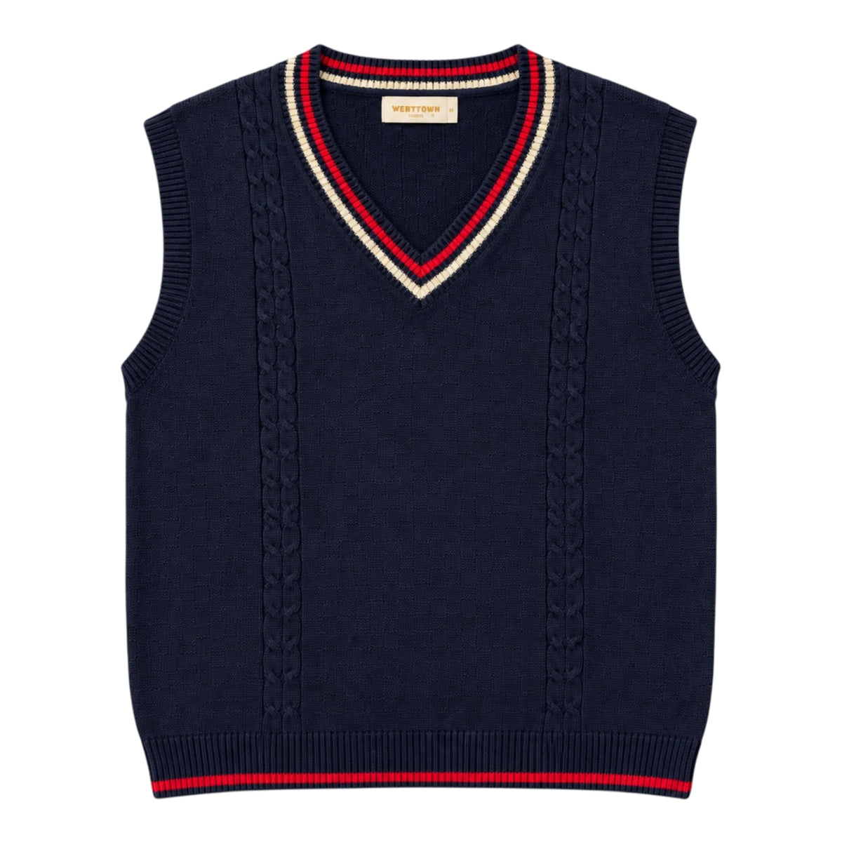 Kid’s Knitted Sleeveless Sweater