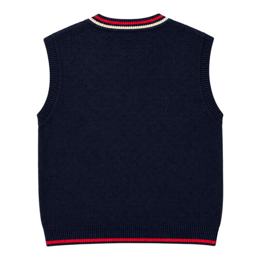 Kid’s Knitted Sleeveless Sweater