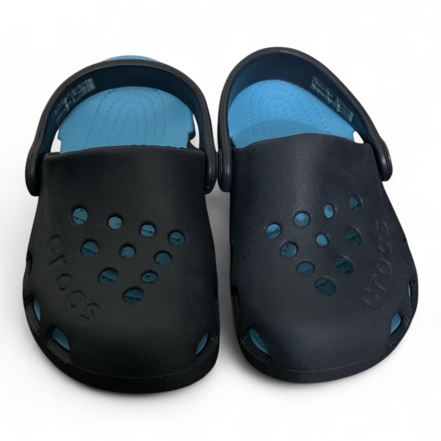 Crocs Electro Kids Clogs NavyElectric Blue | Condition Like Brand New | Size C7 | 23-24