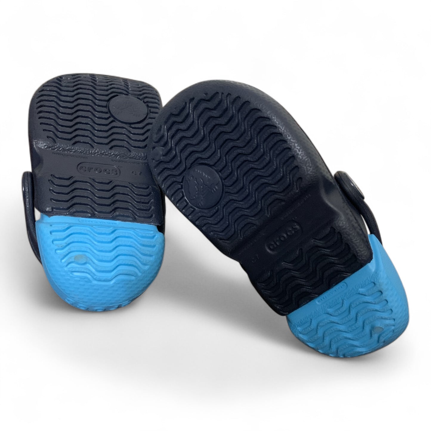 Crocs Electro Kids Clogs NavyElectric Blue | Condition Like Brand New | Size C7 | 23-24
