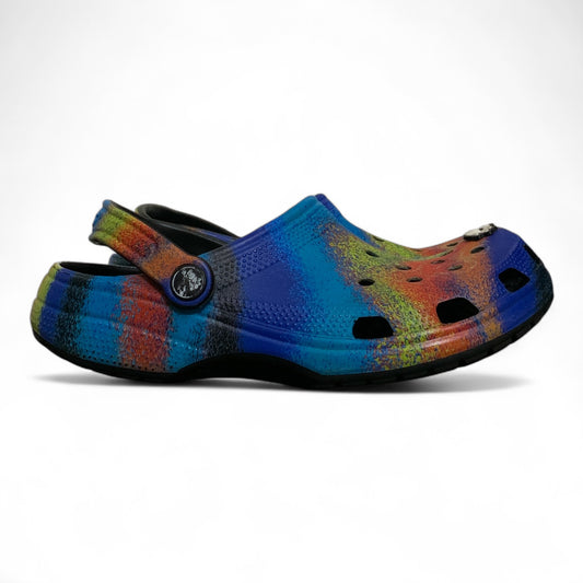 Crocs Classic Spray Dye Clogs | Condition 9/10 | Size J6 EU 38-39