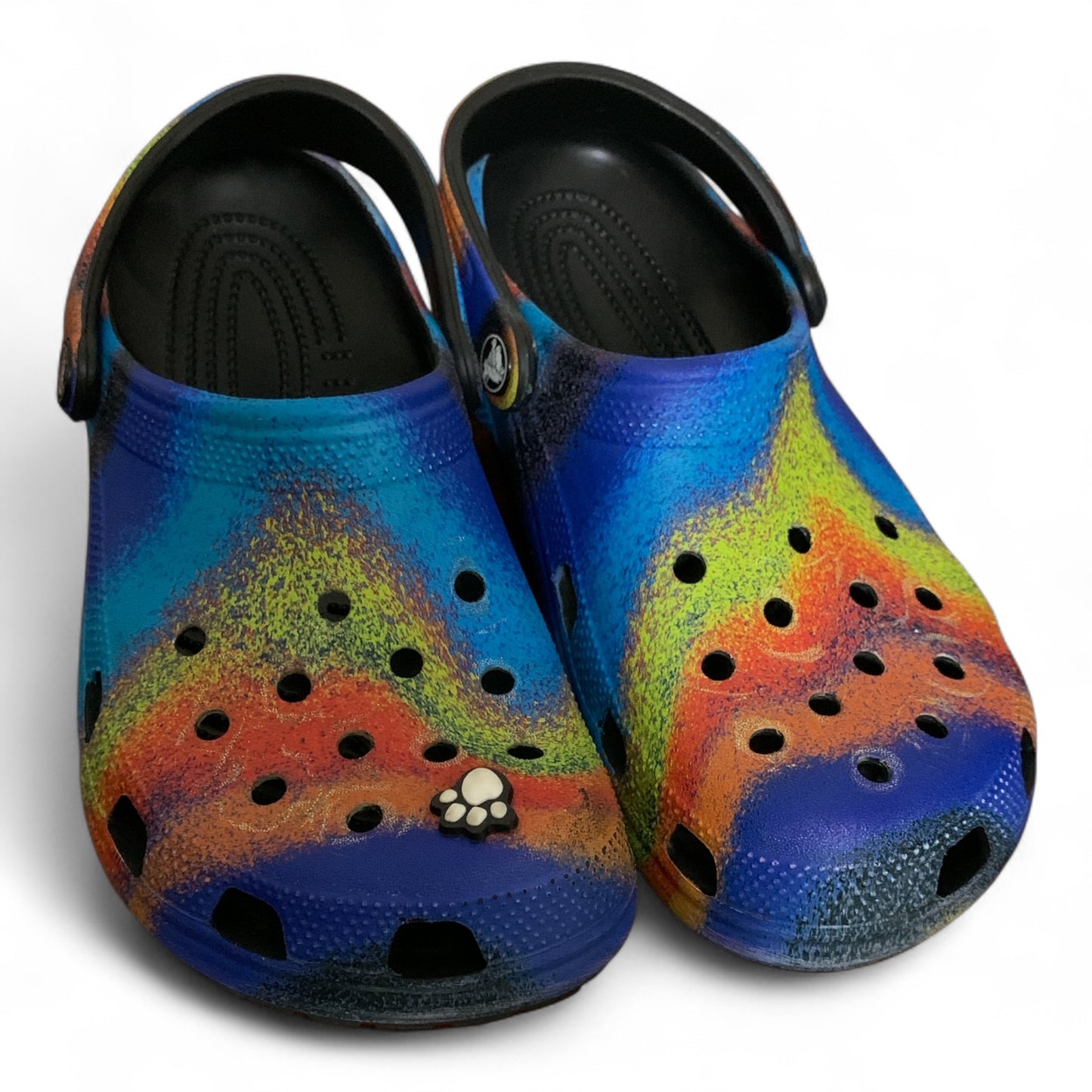Crocs Classic Spray Dye Clogs | Condition 9/10 | Size J6 EU 38-39