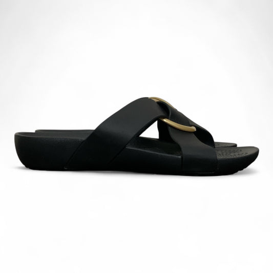 Crocs Women’s Serena Cross-Band Slides | Condition Excellent 10/10 | Size US W7 | EU 37-38