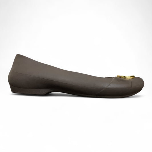 CROCS BALLET SOLID FLATS GIANNA DISC | CONDITION 9.5/10 | SIZE US W11 | EU 41-42