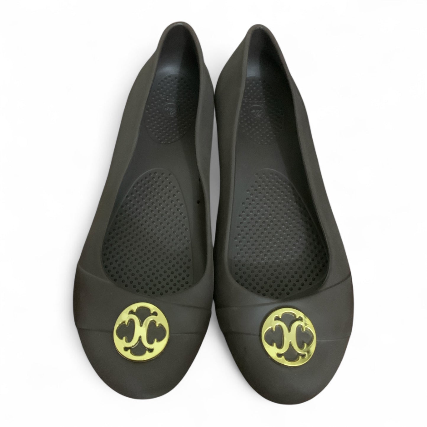 CROCS BALLET SOLID FLATS GIANNA DISC | CONDITION 9.5/10 | SIZE US W11 | EU 41-42