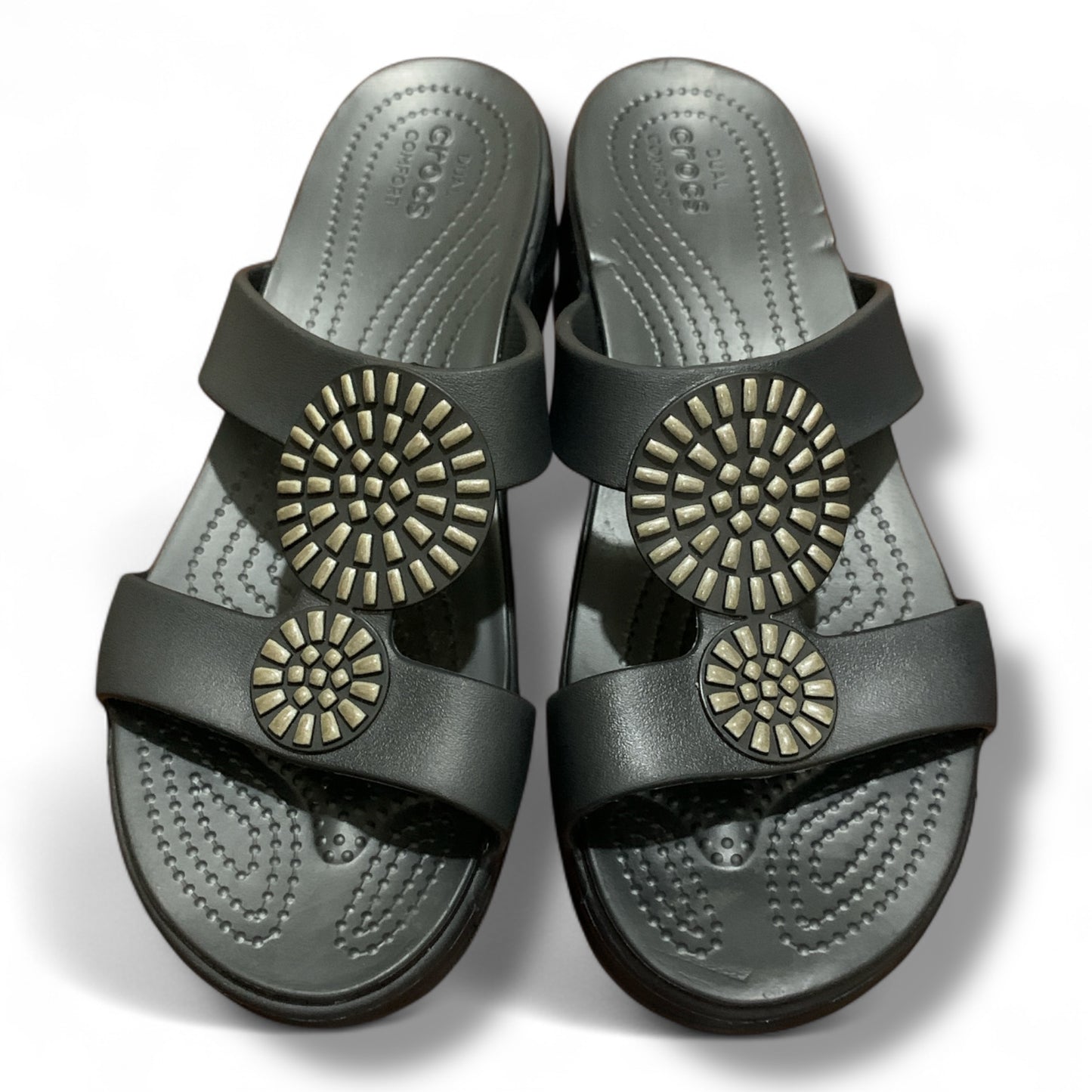 CROCS MONTEREY DIAMANTE WEDGE | CONDITION 10/10 | SIZE US W10 | EU 40-41