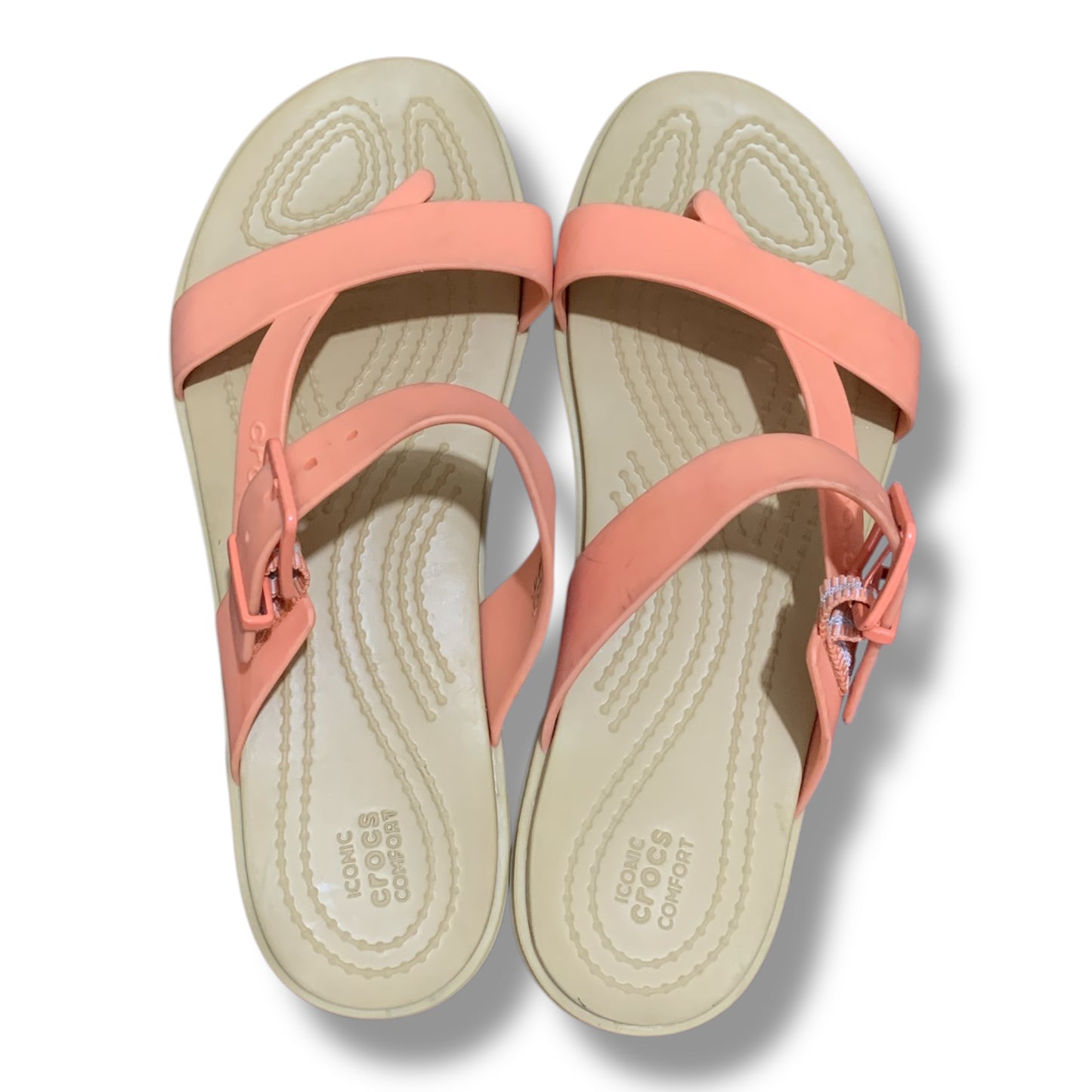 Crocs Women’s Tulum Toe Post Flats | Condition 10/10 Excellent | Size US W5 | 35-36