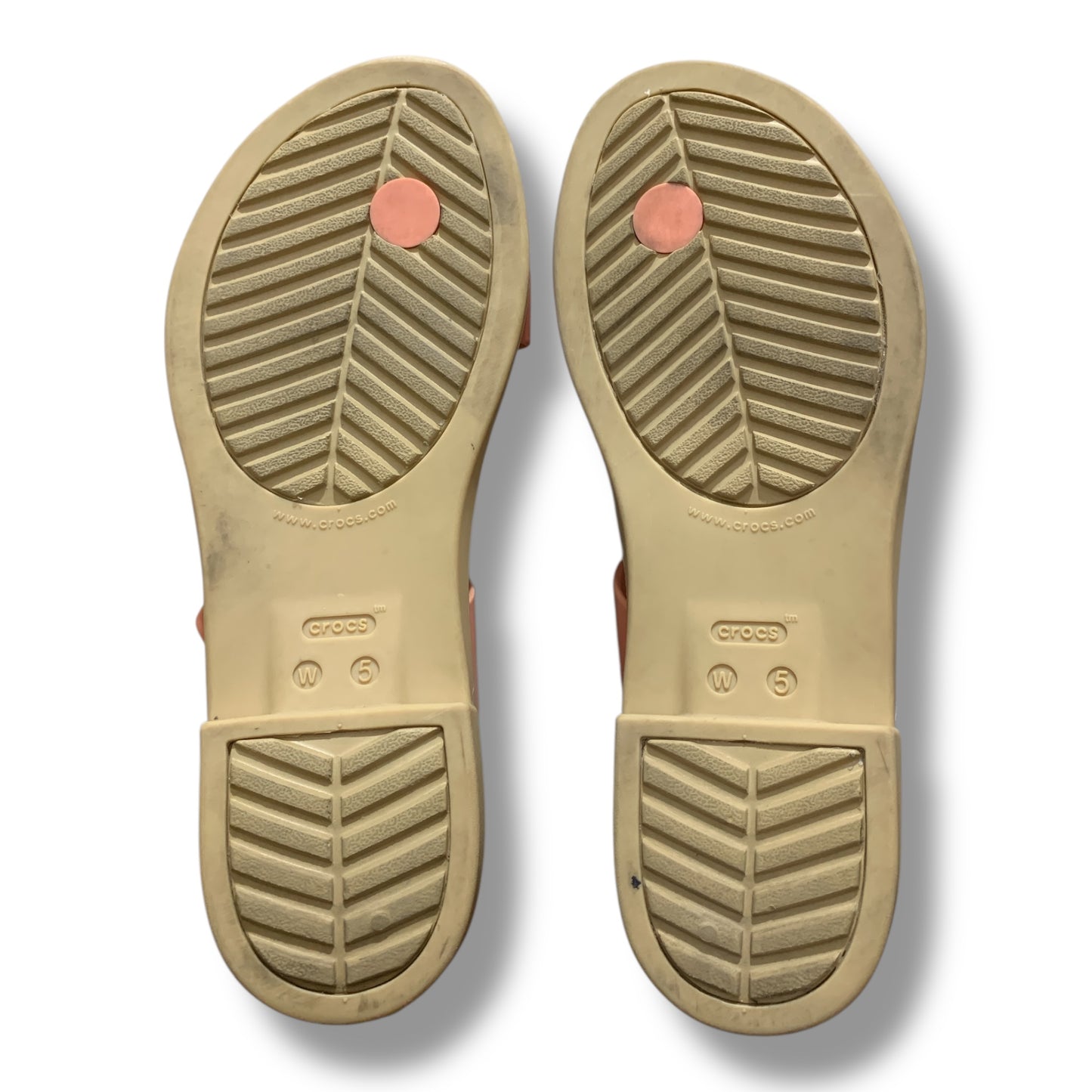Crocs Women’s Tulum Toe Post Flats | Condition 10/10 Excellent | Size US W5 | 35-36