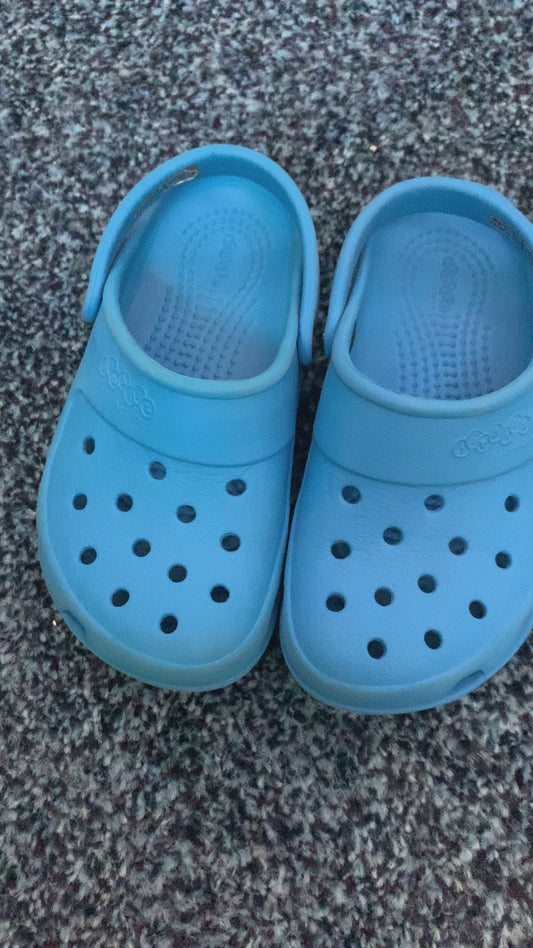Crocs Kids Unisex JibbitzbyPresley Ocean Clogs (Pre-Loved) Condition 9.5/10 | C9 25-26